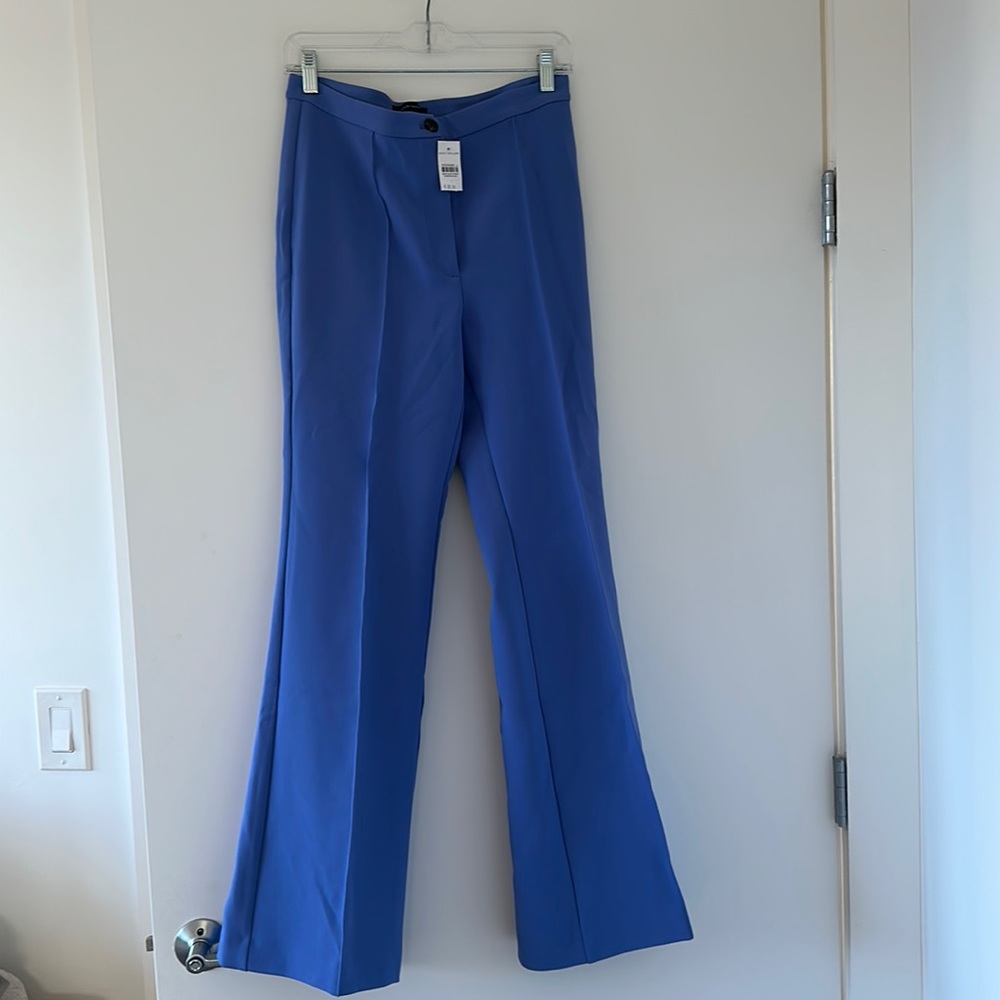 New With Tags Ann Taylor The Flare Trouser Pant in Double Crepe